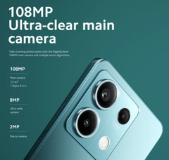 Xiaomi Redmi Note 13 5G Artic White – 8GB Ram – 256GB – Unlocked Global Version