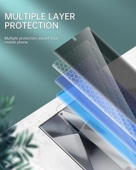 [2+2 PCS] Privacy Screen Protector & Camera Lens Protector for Samsung Galaxy S2