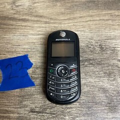 Motorola C139 Black 96 x 64 Color Screen GSM Numeric Keypad Bar Cellular Phone