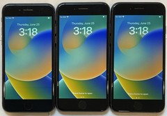 THREE WEAK BATTERY USED GSM UNLOCKED APPLE iPhone 8, 64GB A1905 MQ6V2LL/A PHONES
