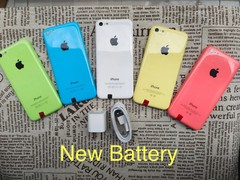 Apple iPhone 5C UNlocked 8/16/32GB BLUE/GREEN/PINK/WHITE/ YELLOW – 90% N EW