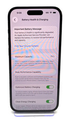 IPHONE 14 PRO A2650 256GB ~BLACK~ UNLOCKED CDMA + GSM ~MQ0N3LL/A~ OS 26.5 BH 78%
