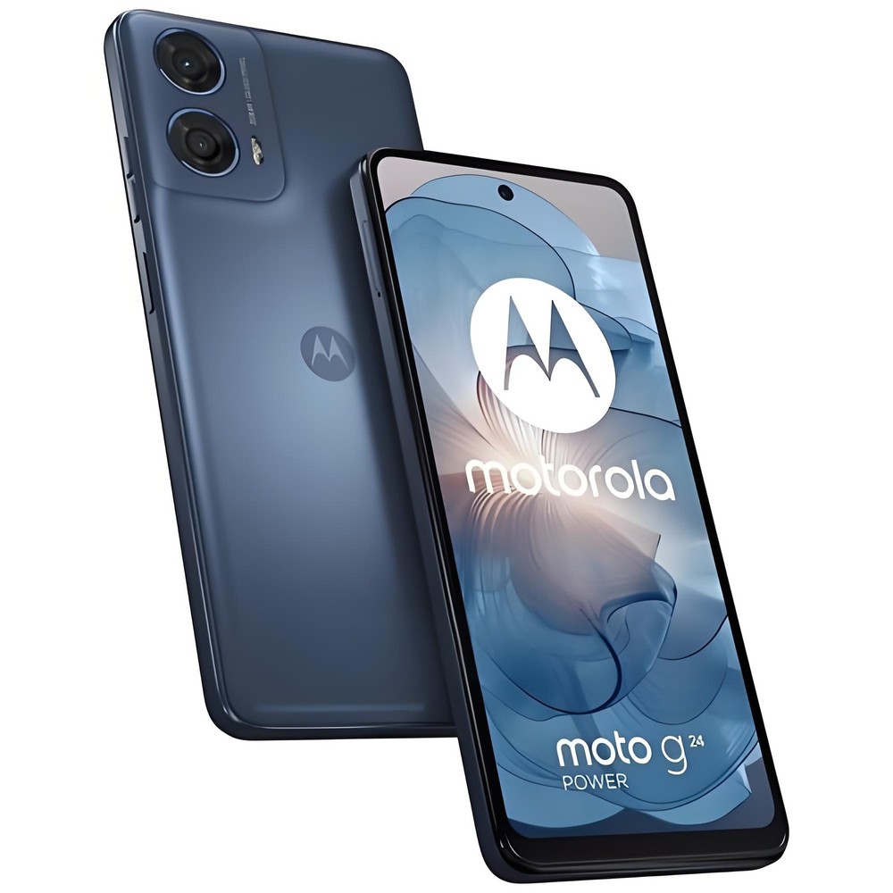 Sapphire Blue Single Motorola Moto G Play 2024 XT2413 64GB Carrier Unlocked A++