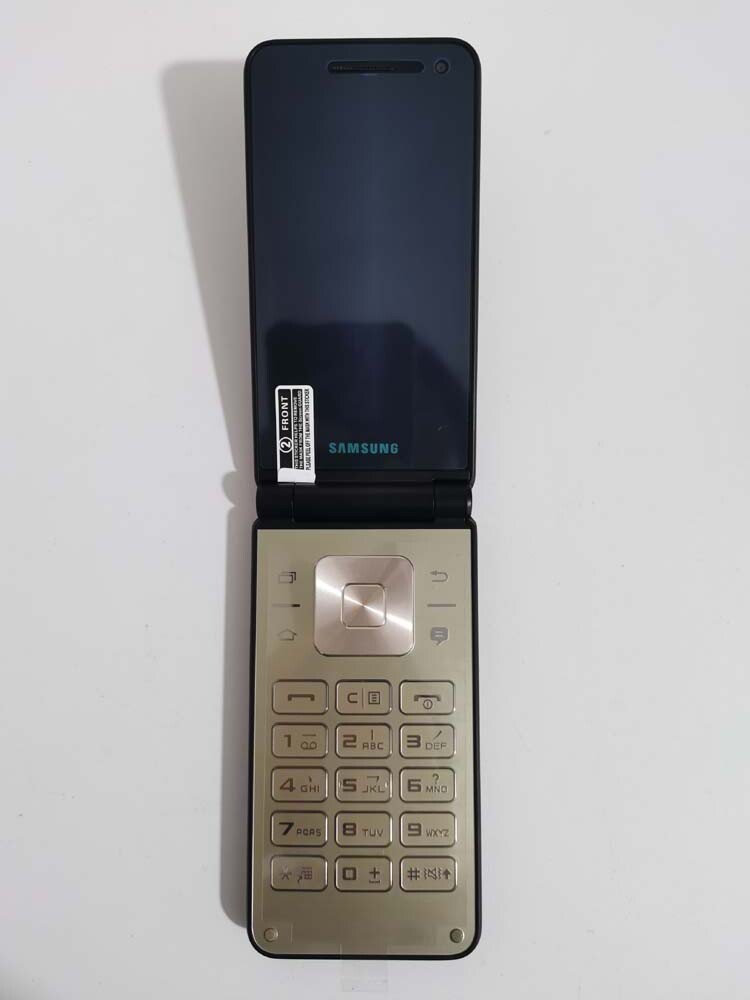 Samsung Galaxy Folder G1600 Dual SIM LTE Flip SmartPhone Unlocked Good Condition