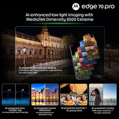 Motorola Edge 70 Pro 5G 8GB RAM 256GB Lily White NFC Dual Sim Unlocked