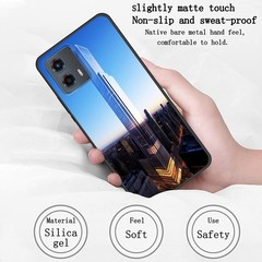 Moto G Power 5G 2024 Case, Slim Shockproof TPU Soft Rubber Silicone Cover