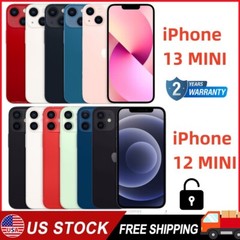 NEW SEALED Apple iPhone 13 Mini/12 Mini Factory Unlocked US STOCK Fast Delivery