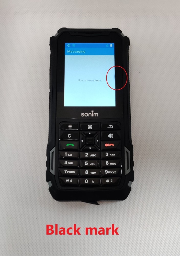 Sonim XP5S XP5800 2.64″ Display 16G Unlocked – Very Good *Small Imperfection*