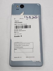 DEFECTIVE – Google Pixel 2 – 64 GB – Blue – Unlocked – G011C – 12520
