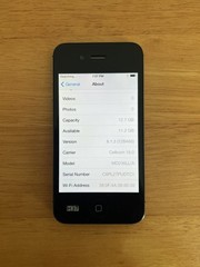 Apple iPhone 4s – 16GB – Black (Cellcom) Model A1387 Good Condition *y9y*