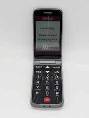 Alcatel OT Jitterbug Flip 4043S – Gray ( GreatCall ) 4G LTE OneTouch Smartphone