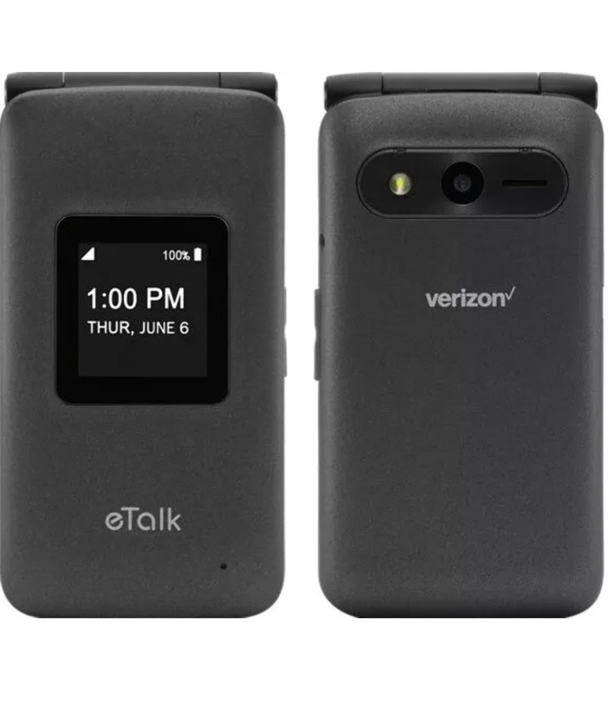 LOT OF 11PCS VERIZON POSTPAID KAZUNA ETALK F119/F019 4G LTE FLIP CAMERA PHONE