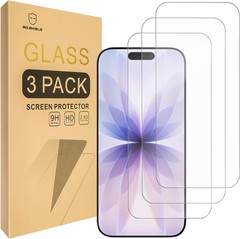 3PCS Screen Protector for iPhone 17 & iPhone 17 Pro 6.3 Inch Tempered Glass 9H H