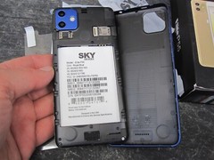 Sky Devices Elite P55 4G LTE Dual SIM Unlocked Blue Android Smartphone NOB