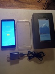 Maze Speed M1582C MAX Smartphone Blue Phone T-Mobile Entouch READ Description
