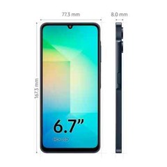 Samsung Galaxy A06 (Black 4GB RAM, 128GB ) MediaTek Helio G85 Global Version.