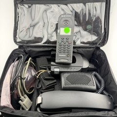 Qualcomm Globalstar GSP-1600 Tri-Mode Portable Satellite Phone With Accessories