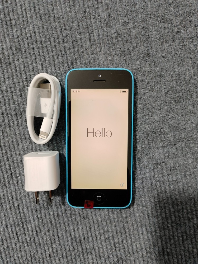 Apple iPhone 5c – 8GB 16GB 32GB – BLUE COLORS Unlocked AT&T T-Mobile 90%