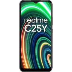 BNIB Realme C25Y Dual SIM 64GB ROM + 4GB RAM Gray Factory Unlocked 4G/LTE GSM
