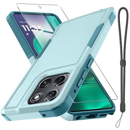 Moto G Stylus 5G 2026/Moto G Stylus 5G 2025 Rugged Shockproof Case Mint Green