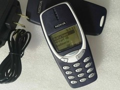 Nokia 3310 Blue Unlocked 2G GSM 900/1800 Good Quality Cellular Phone