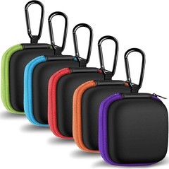Portable EVA Storage Bag for Earbuds and Cell Phone Accessories Organizer