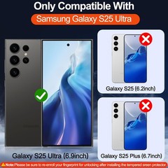 for Samsung Galaxy S25 Ultra Case with Magnetic,[Compatible with MagSafe][12Ft M