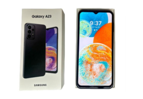 NEW Samsung Galaxy A23 5G – 64 GB – Awesome Black (Unlocked)