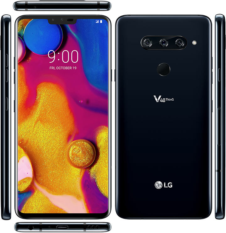 LG V40 ThinQ V405UA (Verizon) V409N LM-V405EBW 6.4″ SmartPhone