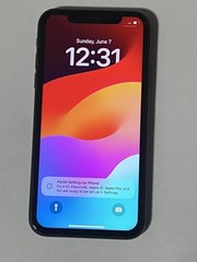 Apple iPhone XR – 64 GB – Black (Spectrum) Smartphone – MH6F3LL/A – *NO FACE ID*