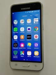 Cricket Wireless Black Mobile EasyGo Samsung Galaxy Express 3 SM-J120A Phone