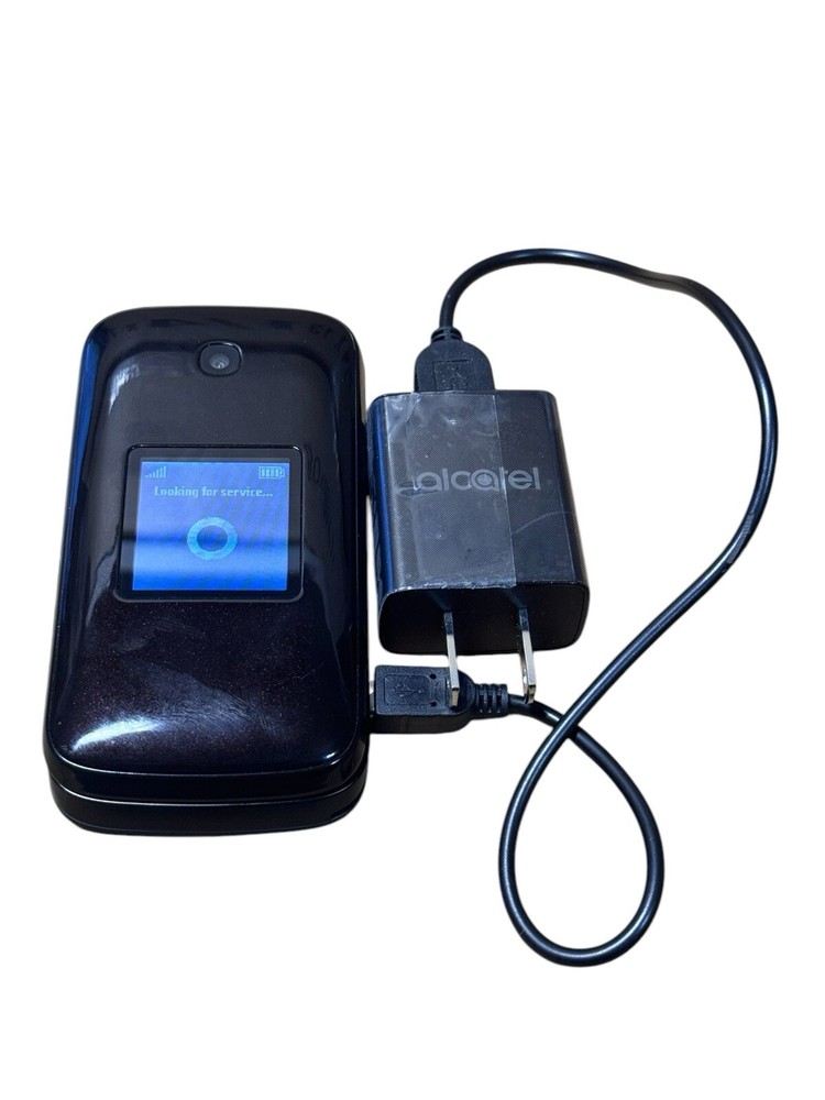 Alcatel OneTouch Retro 2017B Flip Phone (Sprint) – 40 MB Black