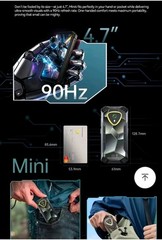 Cubot KingKong Mini 4 Rugged 16+128GB 4G NFC 4.7” IP68 4700mAh Android15 Phone