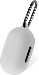 Geiomoo Black Silicone Cover for Anker Soundcore Space A40 Headphones with Carab
