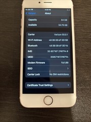 Apple iPhone 6S 64GB (Verizon) A1688 Rose Gold (No Sim)