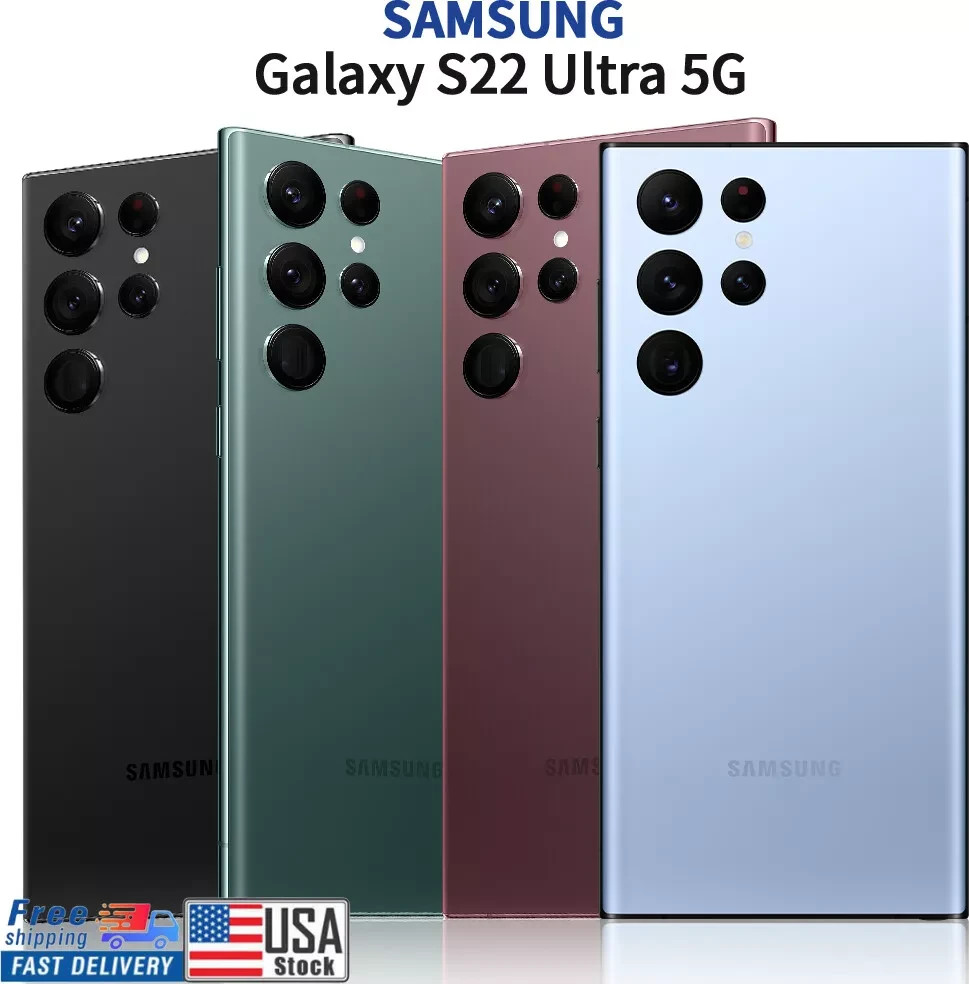 🔥NEW & SEALED Samsung Galaxy S23 Ultra S22 Ultra 5G Factory Unlocked GSM+CDMA