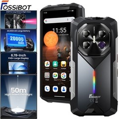 Unlock FOSSiBOT F113 5G Rugged Phone Android 15 Night Vision Outdoors 20000mAh