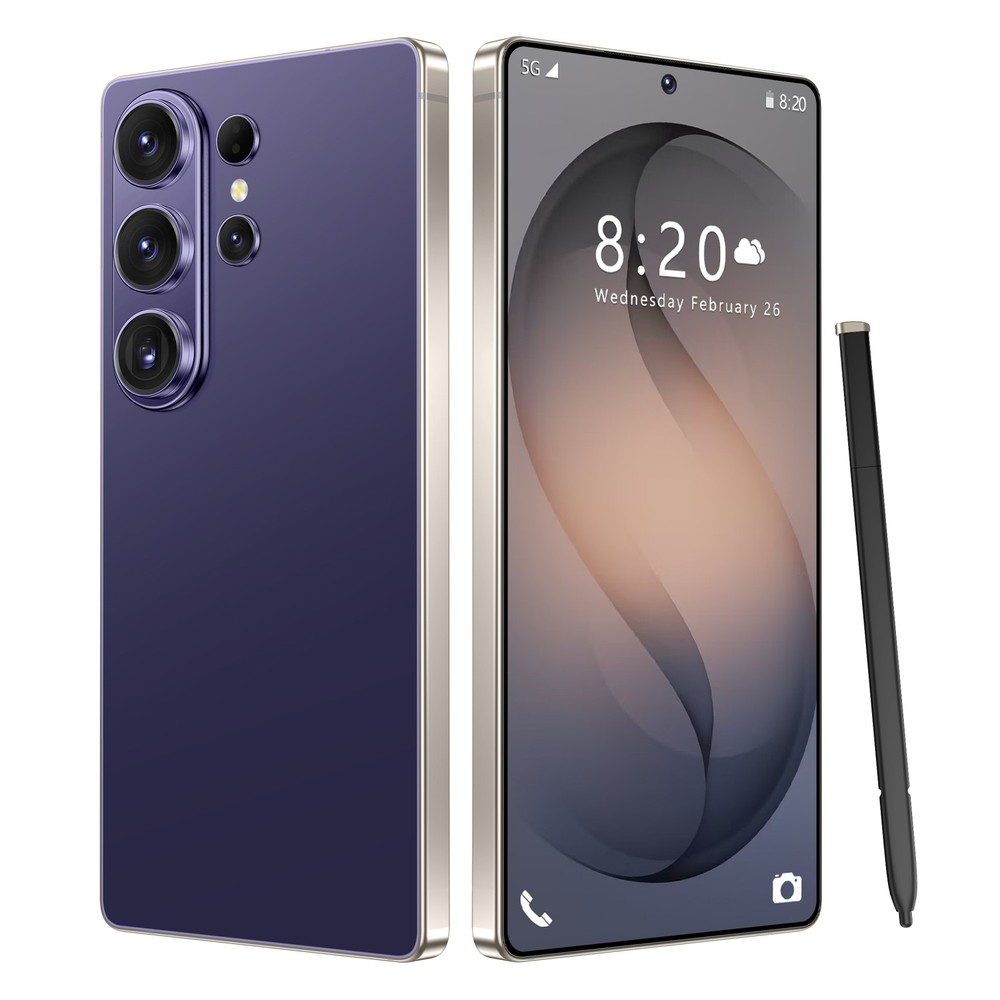 Unlocked Smartphone G26 Ultra 5G Cell Phone 256GB Dual Sim Cheap Phone Android