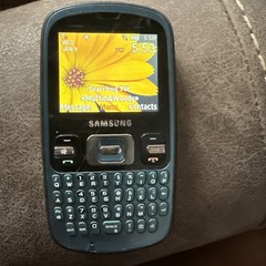 Samsung Freeform – Link SCH-R350, Rare Blue/Teal 3G Phone – Great Condition!