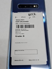 DEFECTIVE – Samsung Galaxy S10+ – 128GB – Blue – GSM Unlocked – SM-G975U – 11452