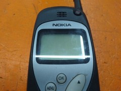 ⭐️⭐️⭐️⭐️⭐️ **AS IS FOR PARTS** Vintage Nokia Black Cell Phone NHA-3NA 252C