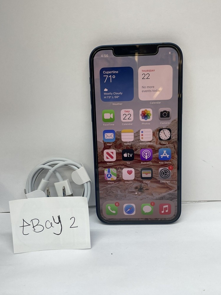 Apple iPhone 12 – 64GB – Blue (Unlocked)