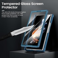 Samsung Galaxy Z Fold 7 Case with Stand Heavy Duty Cover