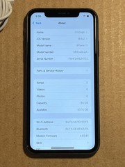 Apple iPhone 11 64GB Black Unlocked A2111 READ