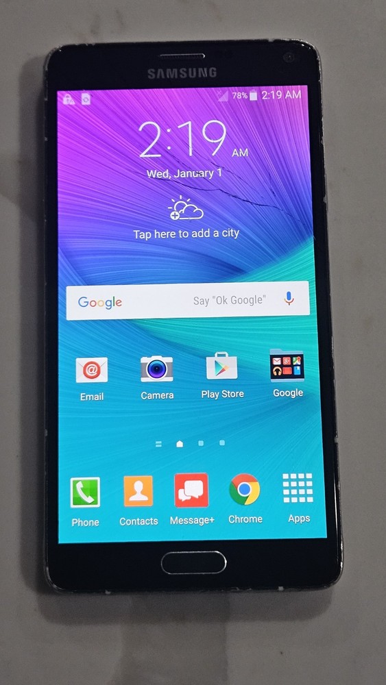 Samsung Galaxy Note 4 (SM-N910V) 32GB (Verizon) – *READ*