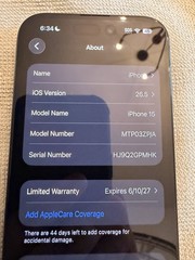 Apple iPhone 15 128GB Gray Factory Unlocked