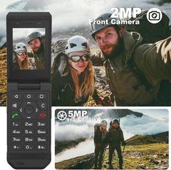 CAT S22 Smart Flip Phone Unlocked (16GB) 2.8″ Touchscreen Rugged Cell Phone Andr