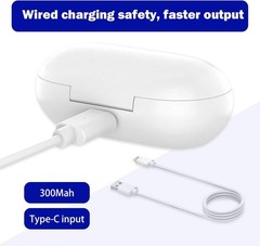 Wired Charging Case Replacement for Samsung Galaxy Buds+ Plus SM-R175, SM-R170