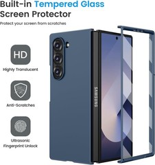 Case & Built-in Screen Protector for Samsung Galaxy Z Fold 6 Ultra-Thin Green