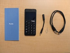 Punkt MP02 unlocked 4G LTE dumb minimalist bar phone with hotspot and signal